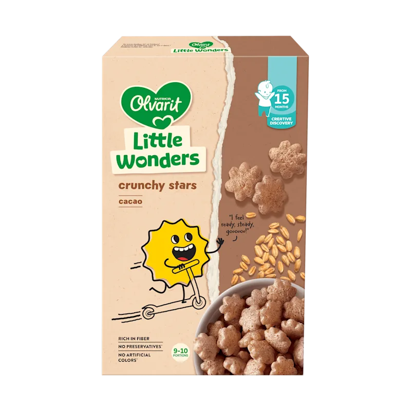 Olvarit Up! Peuter crunchies cacao +12m