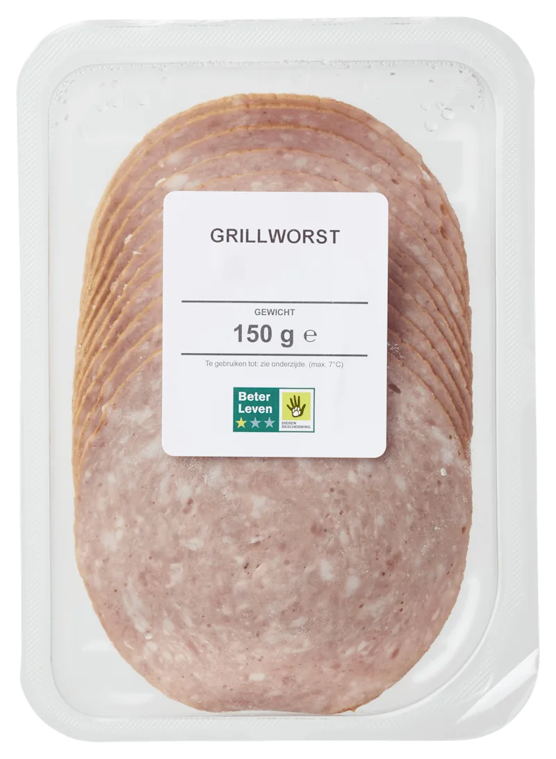 Neutraal Grillworst