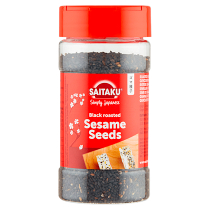 Roasted black sesame seeds