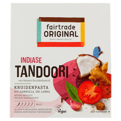 Tandoori indiaase kruidenpasta Fairtra