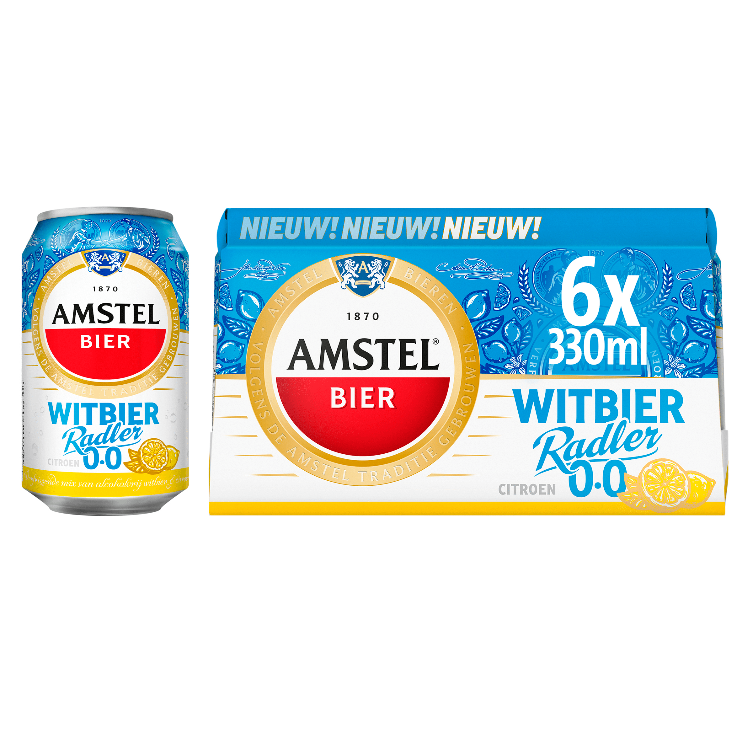 Amstel Wit Radler 0.0% Per Set 1980 Ml