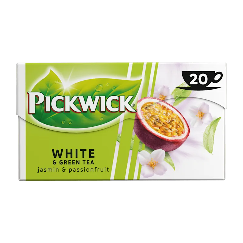 Pickwick Jasmin passion fruit white & green tea