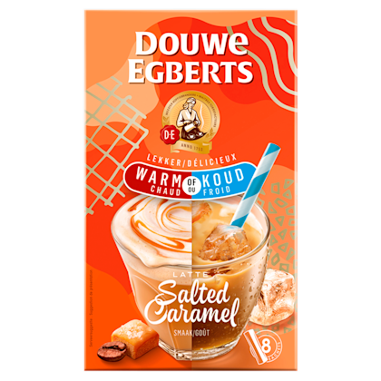 Oploskoffie salted caramel