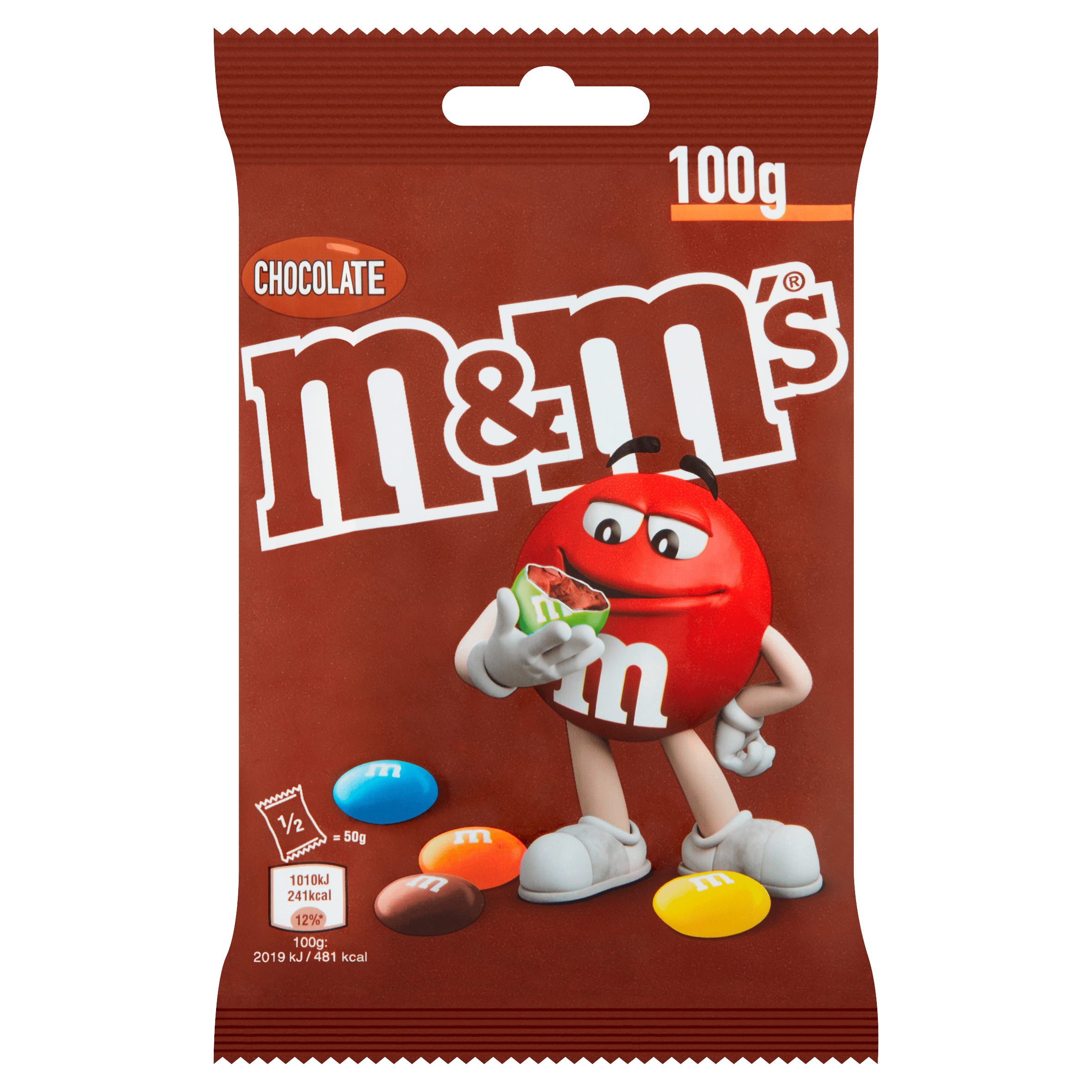 M&M'S M&MS Choco Per Zak 100 g