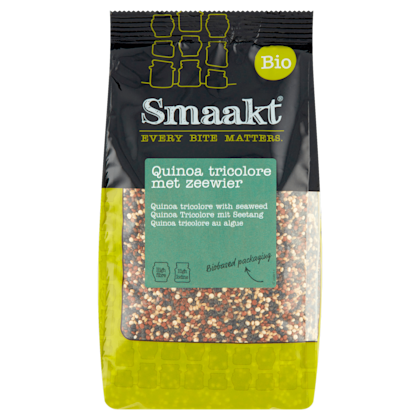 Quinoa tricolore met zeewier bio