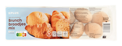 Brunchbroodjes mix