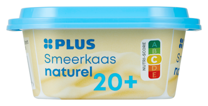 Smeerkaas 20+ naturel 100gr