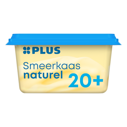 Smeerkaas 20+ naturel 100gr