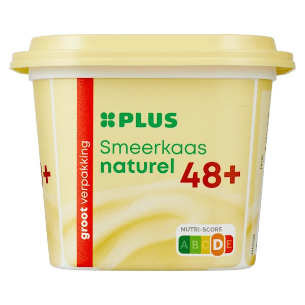 PLUS Smeerkaas 48+ naturel 200gr