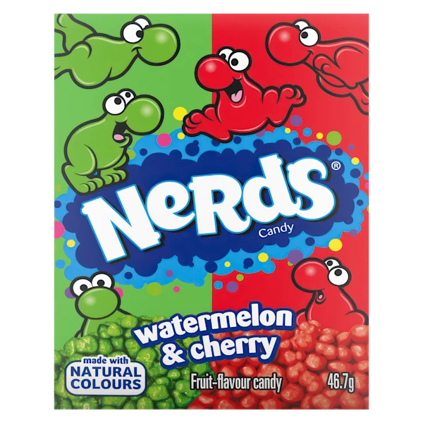 Wonka Nerds watermelon & cherry