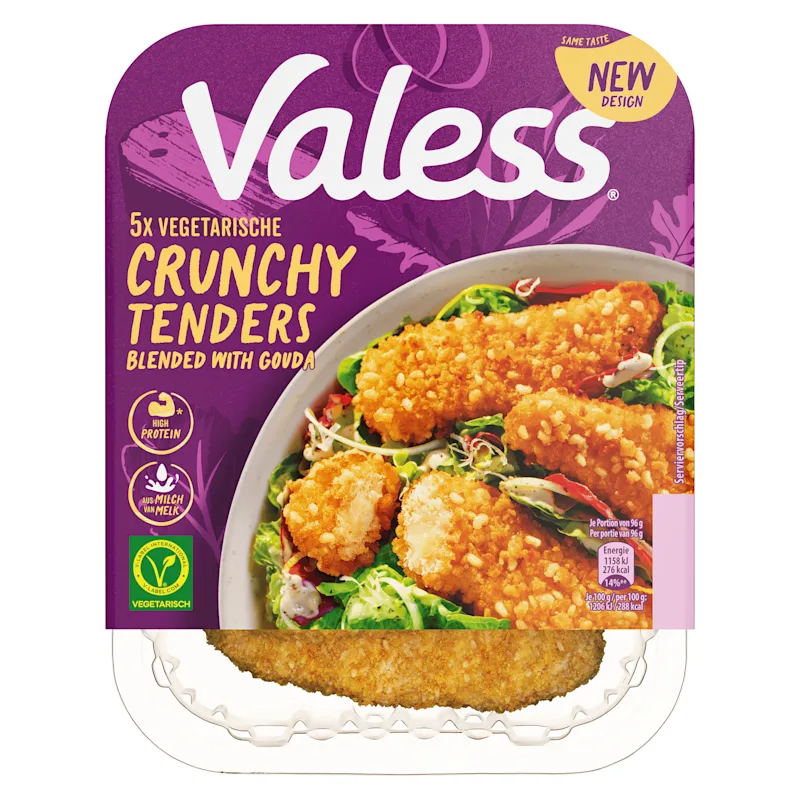 Valess Vegetarische crunchy tenders Gouda