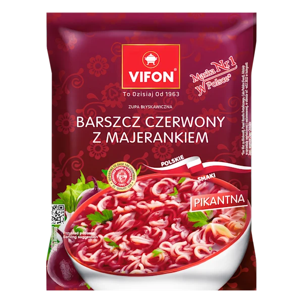 Vifon noedels rode bieten