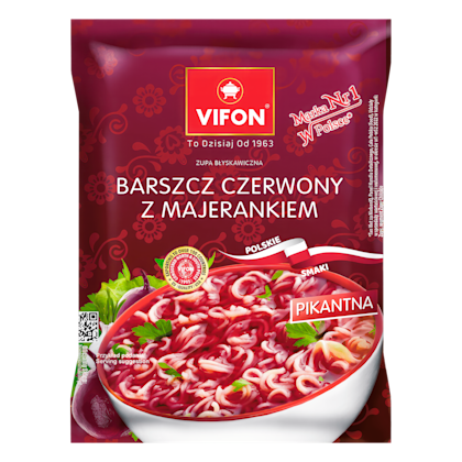 Vifon noedels rode bieten