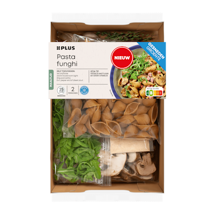 Gesneden verspakket Pasta Funghi