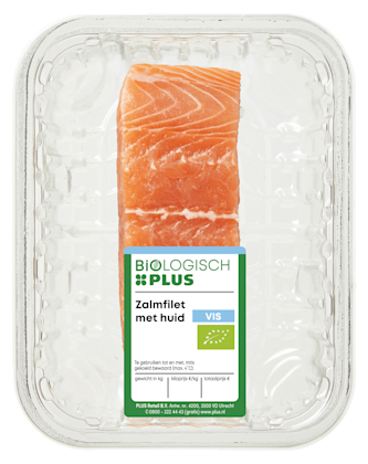 Zalmfilet met huid