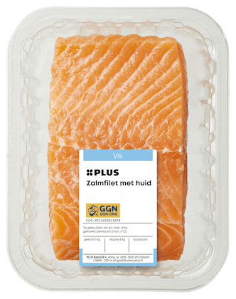 Zalmfilet met huid