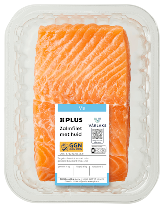 Zalmfilet met huid - PLUS