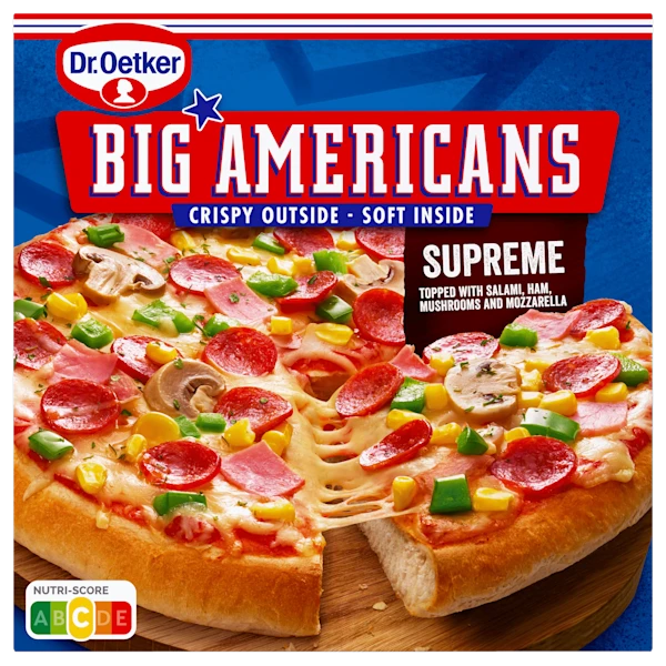 Dr. Oetker Big Americans pizza Supreme