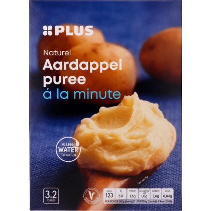 Aardappelpuree à la minute 3x2 porties