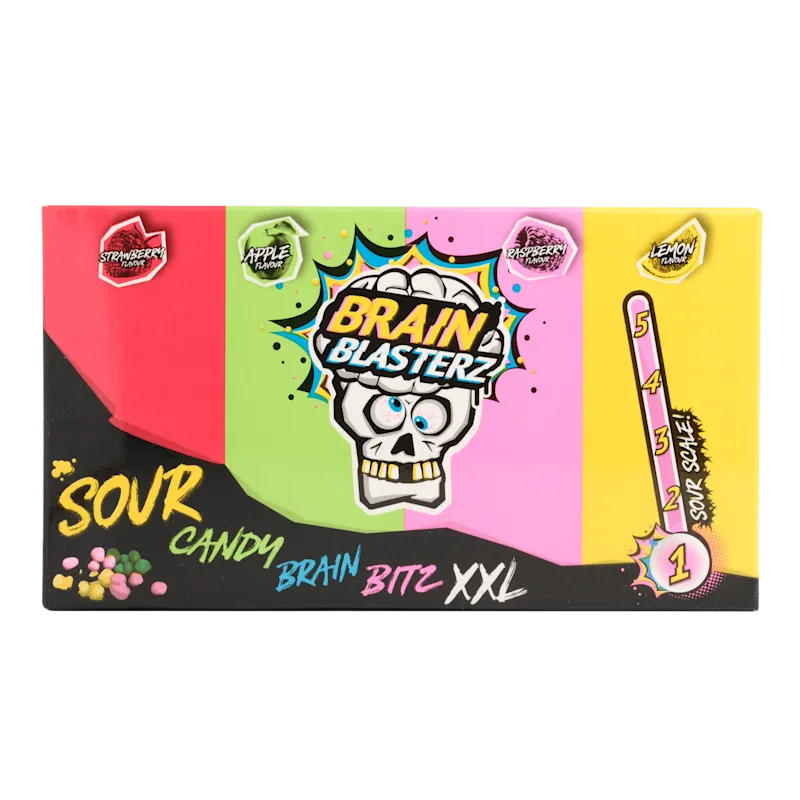 Brain Blasterz Sour candy bitz box XXL