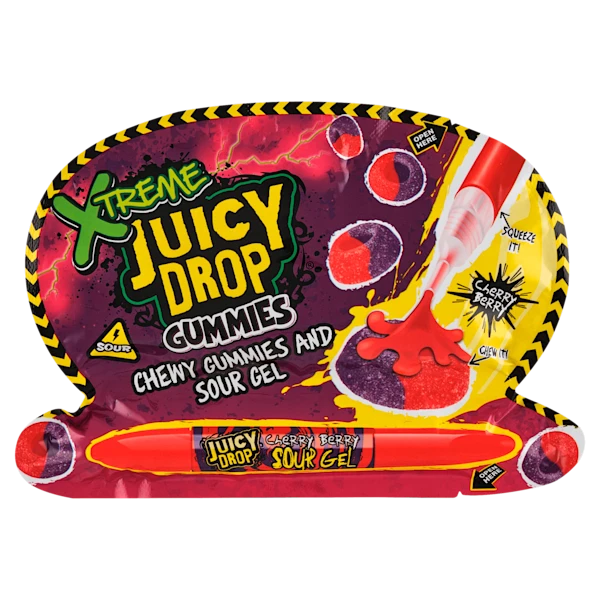 Bazooka Juicy drops gummies extreme
