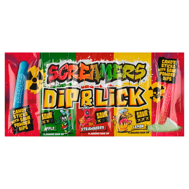 ZED Candy Screamers dip & lick