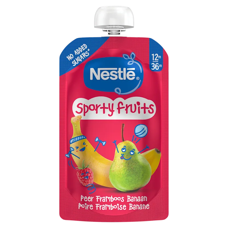 Nestlé knijp Sporty fruits 12-36m