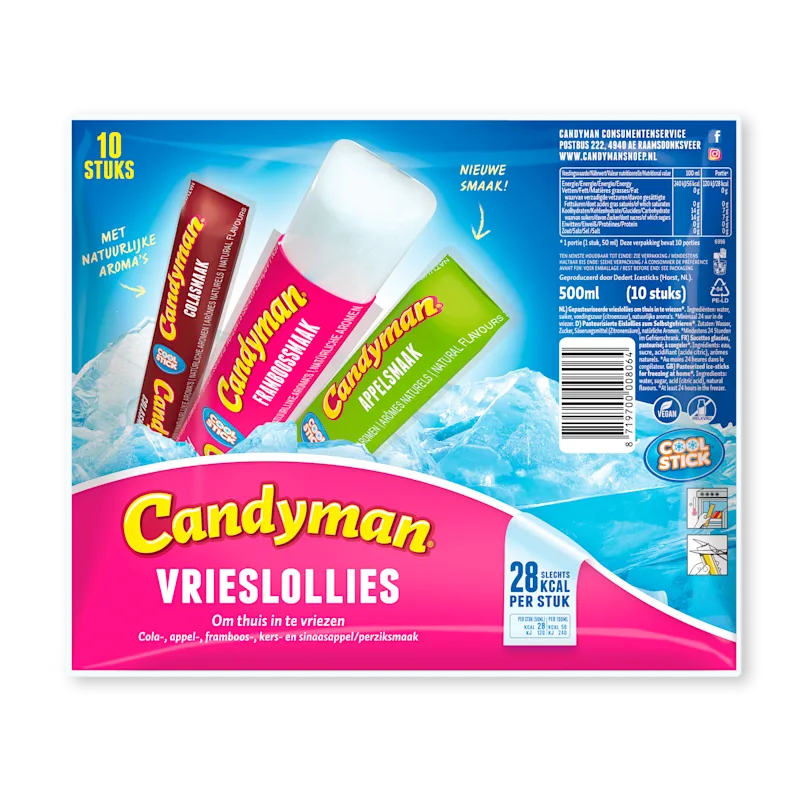 Candyman Vrieslollies