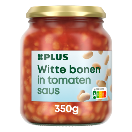 Witte bonen in tomatensaus