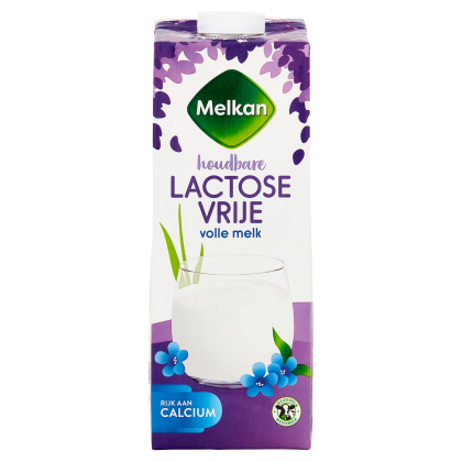 Houdbare lactosevrije volle melk