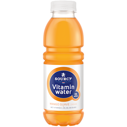 Vitaminwater mango guave gekoeld
