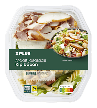 Maaltijdsalade kip bacon - PLUS