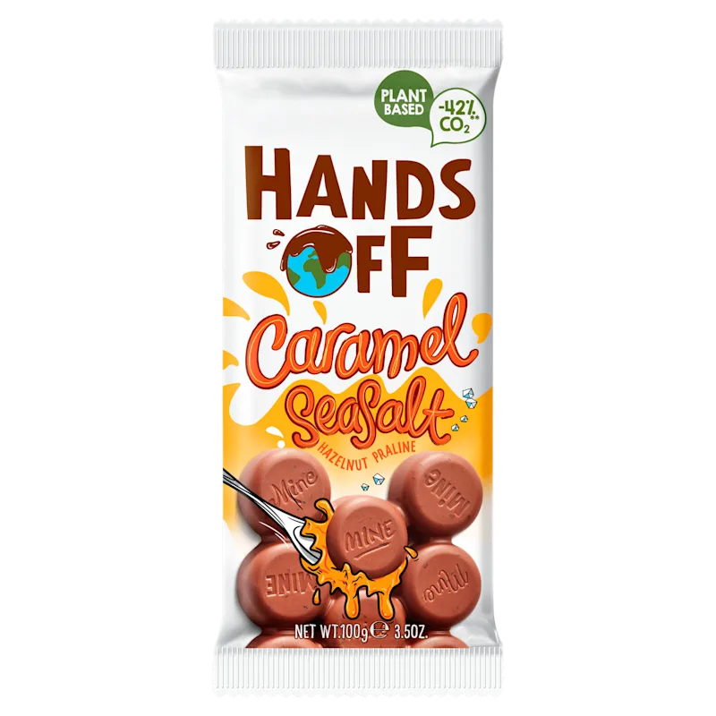 Hands off Vegan caramel seasalt