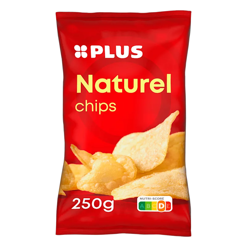 PLUS Chips naturel
