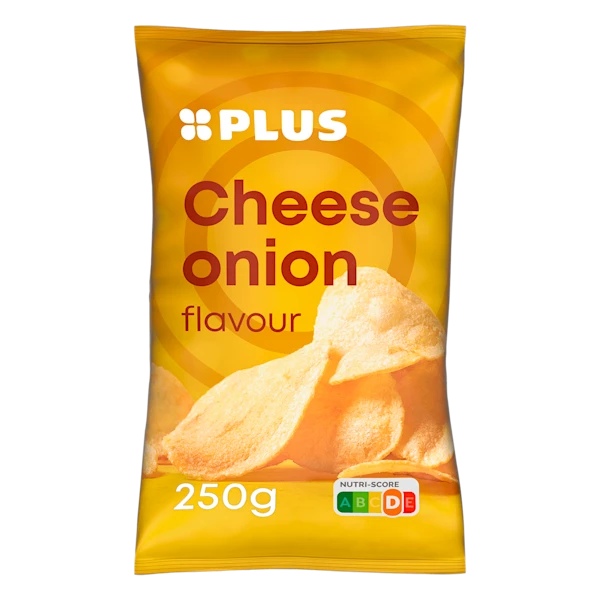 PLUS Chips cheese onion