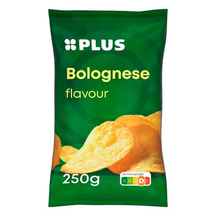 Chips bolognese