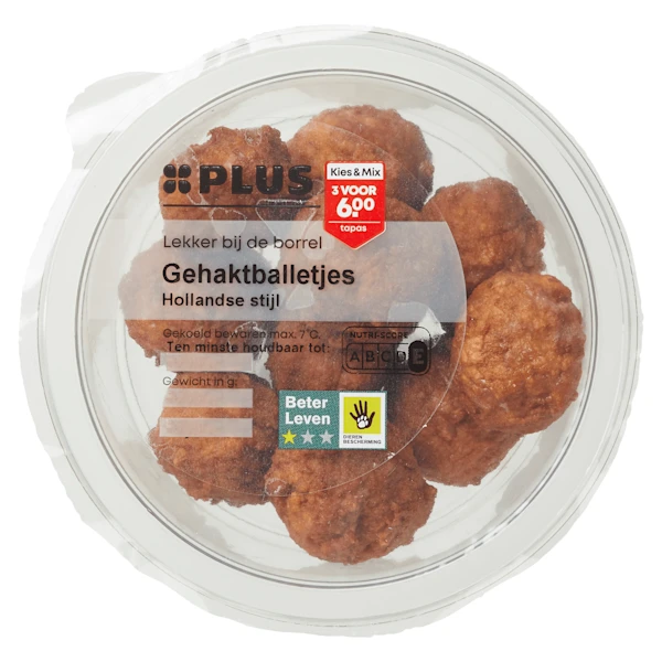 PLUS Gehaktballetjes Hollands