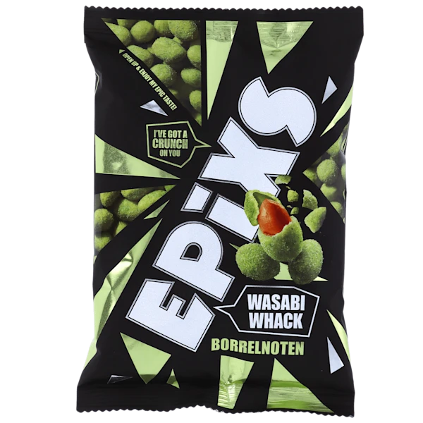 Epixs Borrelnoten wasabi