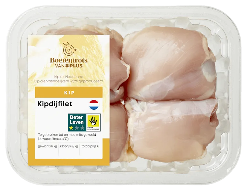 PLUS Boerentrots Kipdijfilet naturel