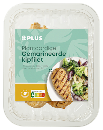 Plantaardige gemarineerde kipfilet
