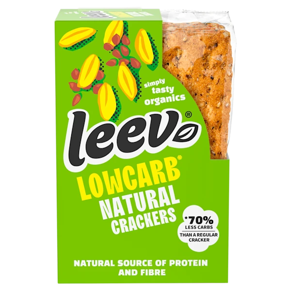 Leev Bio low-carb Qrackers
