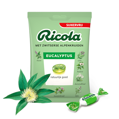 Eucalyptus keelpastilles suikervrij