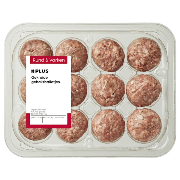 PLUS Pasta gehaktballetjes