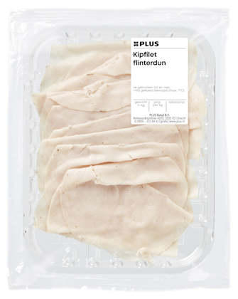 PLUS Kipfilet flinterdun