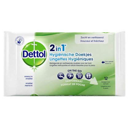 Dettol Hygiënische doekjes 2in1
