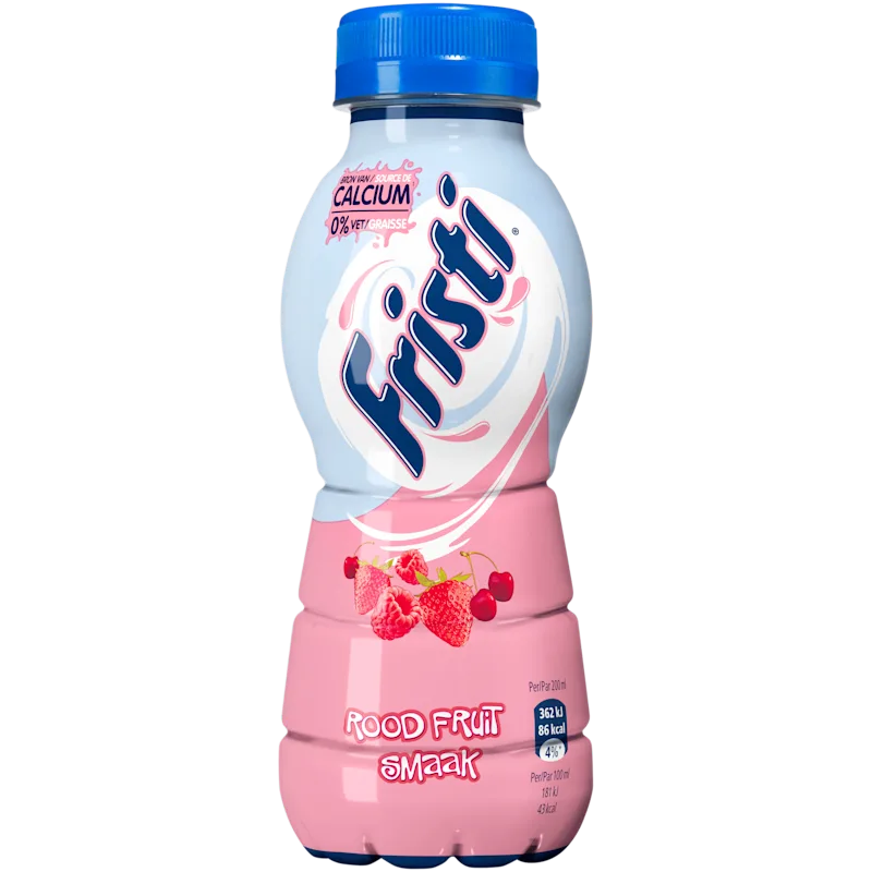 Fristi Drink yoghurt rood fruit