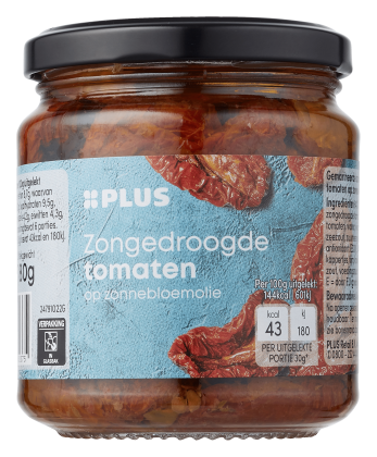 Zongedroogde Tomaten op olie