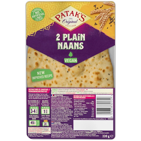 Patak's Naan Naturel