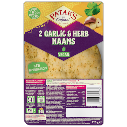 Naan knoflook en kruiden