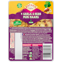 Patak's Mini naan knoflook en kruiden